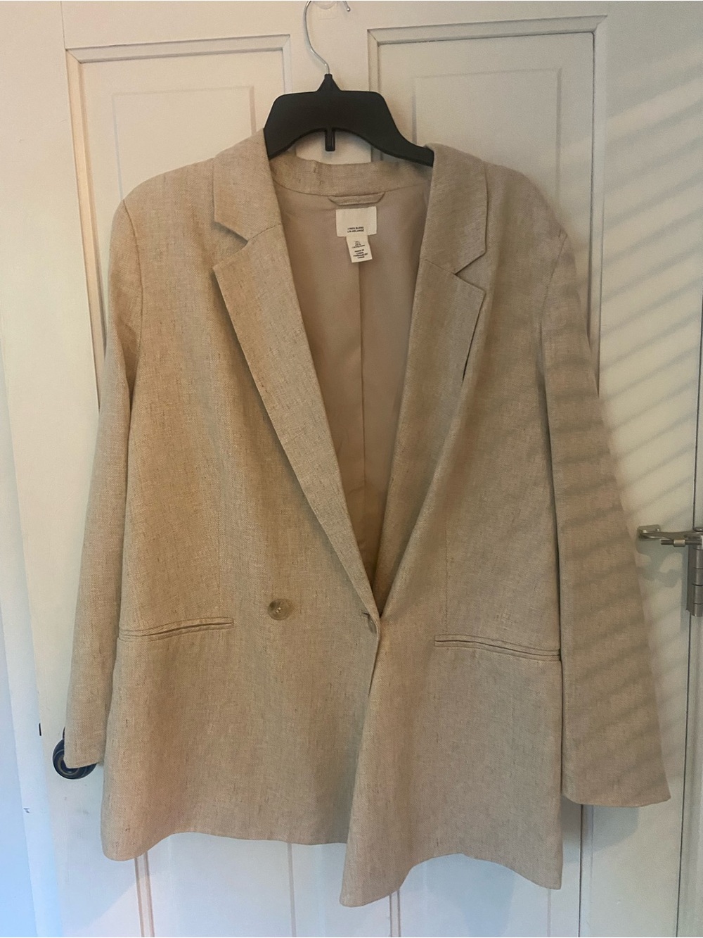 Linen blazer from H&M